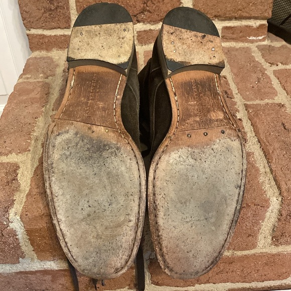 John Varvatos Suede Boots Made In Italy Sz 11 Men’s - Picture 10 of 11
